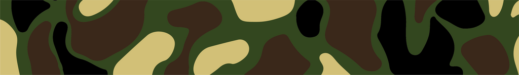 Camouflage Windshield Banner