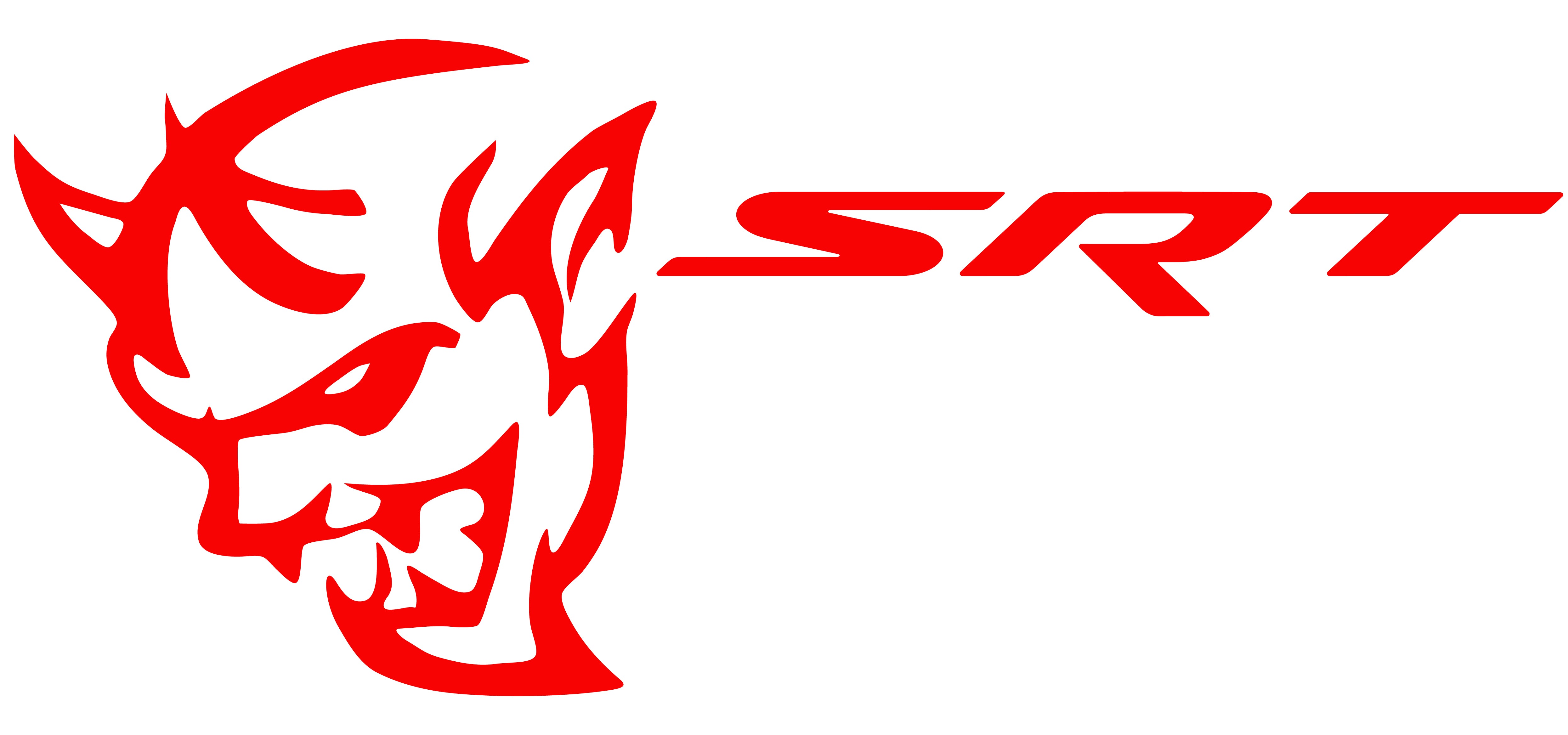 Srt Sticker Dodge Srt Logo Sticker
